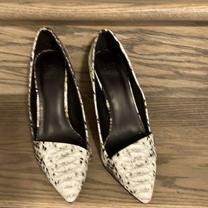 Beau and Ashe black and white beautiful high heels 4” high and brand new